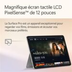 PC-Hybride-2-en-1-Microsoft-Surface-Pro-12-Ecran-Tactile-Copilot-PC-Qualcomm-Snapdragon-X-Plus-16-Go-RAM-256-Go-D-Platine (4)